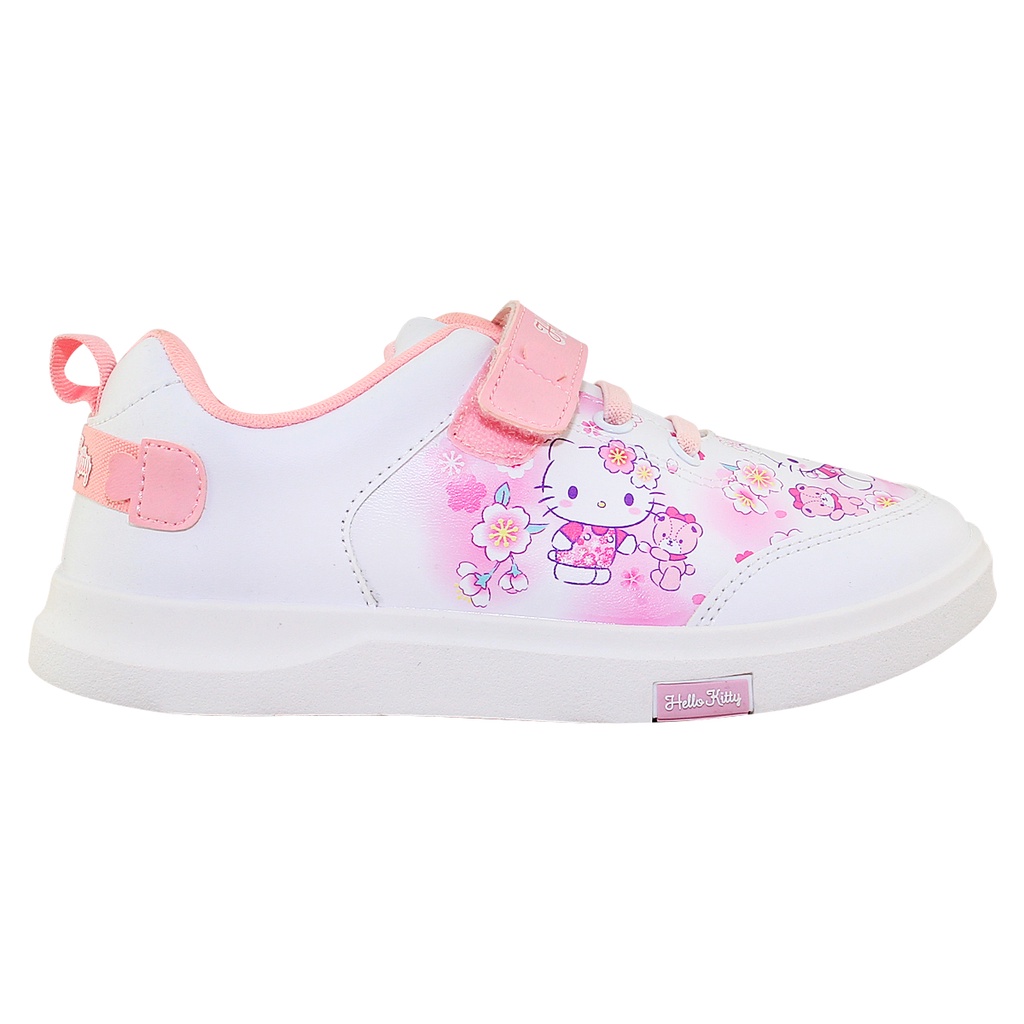 GIÀY THỂ THAO BATA HỌC SINH BÉ GÁI BITA'S HOẠT HÌNH MÈO HELLO KITTY XINH KITTYG.02 (ĐEN + TRẮNG) - BITAS