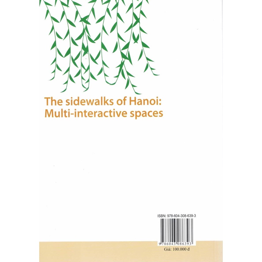 Sách - Vỉa Hè Hà Nội - Không Gian Đa Chiều Tương Tác (Sách Chuyên Khảo)