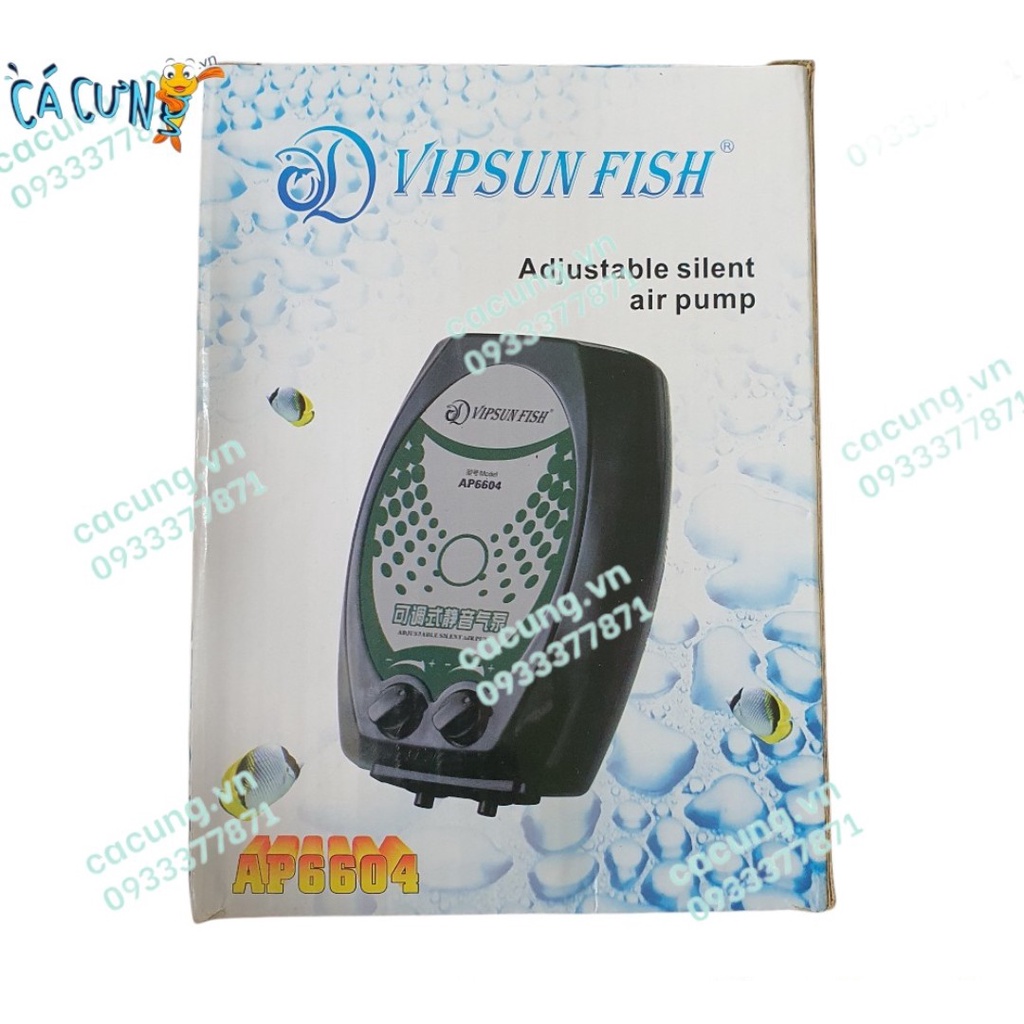 Máy Bơm Sủi Oxy Vipsun AP6603