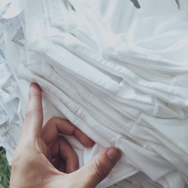 Áo thun trơn trắng LOẠI 1 AGE2X | BigBuy360 - bigbuy360.vn