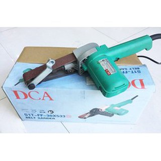 500W Máy chà nhám băng DCA AST9X533 AST9×533, máy  đánh giấy ráp băng cầm tay