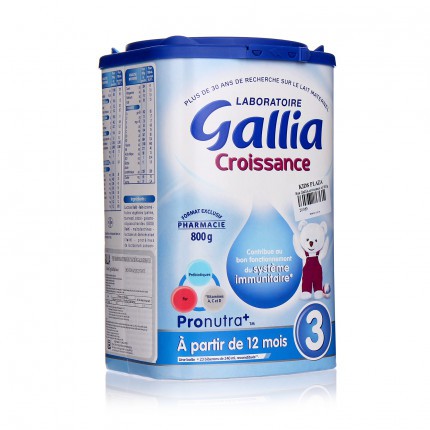 Sữa Gallia Croissance số 3 800GR