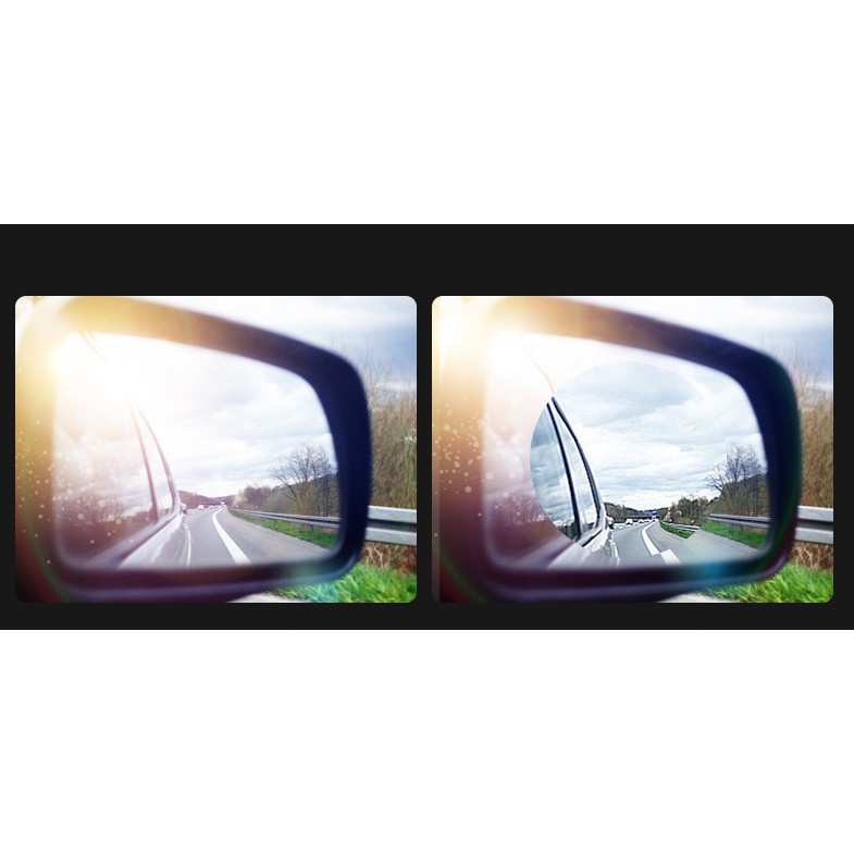 COMBO 2 MIẾNG DÁN GƯƠNG Ô TÔ CHỐNG BÁM NƯỚC