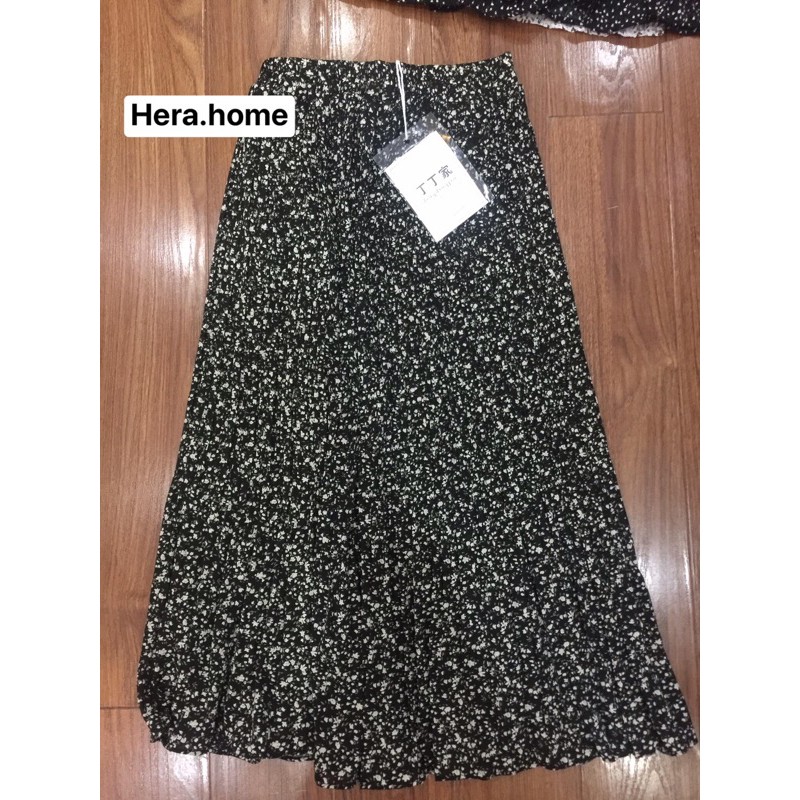 Chân váy hoa nhí kèm hình thật bảng màu ở cuối🍓 | BigBuy360 - bigbuy360.vn