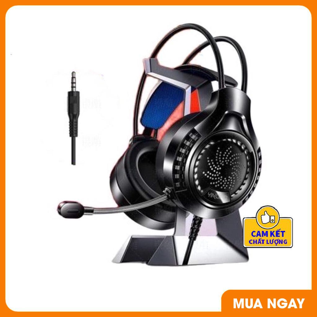 Tai nghe chụp tai Q7 dành cho điện thoại và máy tính 1 cổng 3.5mm có mic thoại âm thanh chuẩn Stereo cực tốt