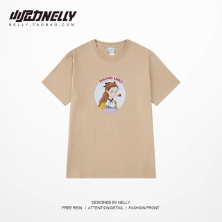 Áo thun Nelly Heybig cotton ngắn tay TS7244