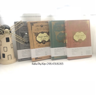 Sổ Tay A5 Phong Cách Vintage (giấy dòng kẻ ngang, dày 320 trang)