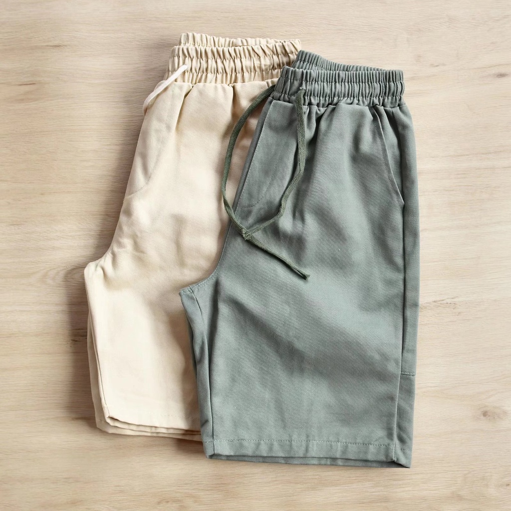 Quần Short Dáng Suông Nhiều Túi Thoải Mái Phong Cách Thời Trang Nhật Bản Cho Nam Giới Có Size M-3XL