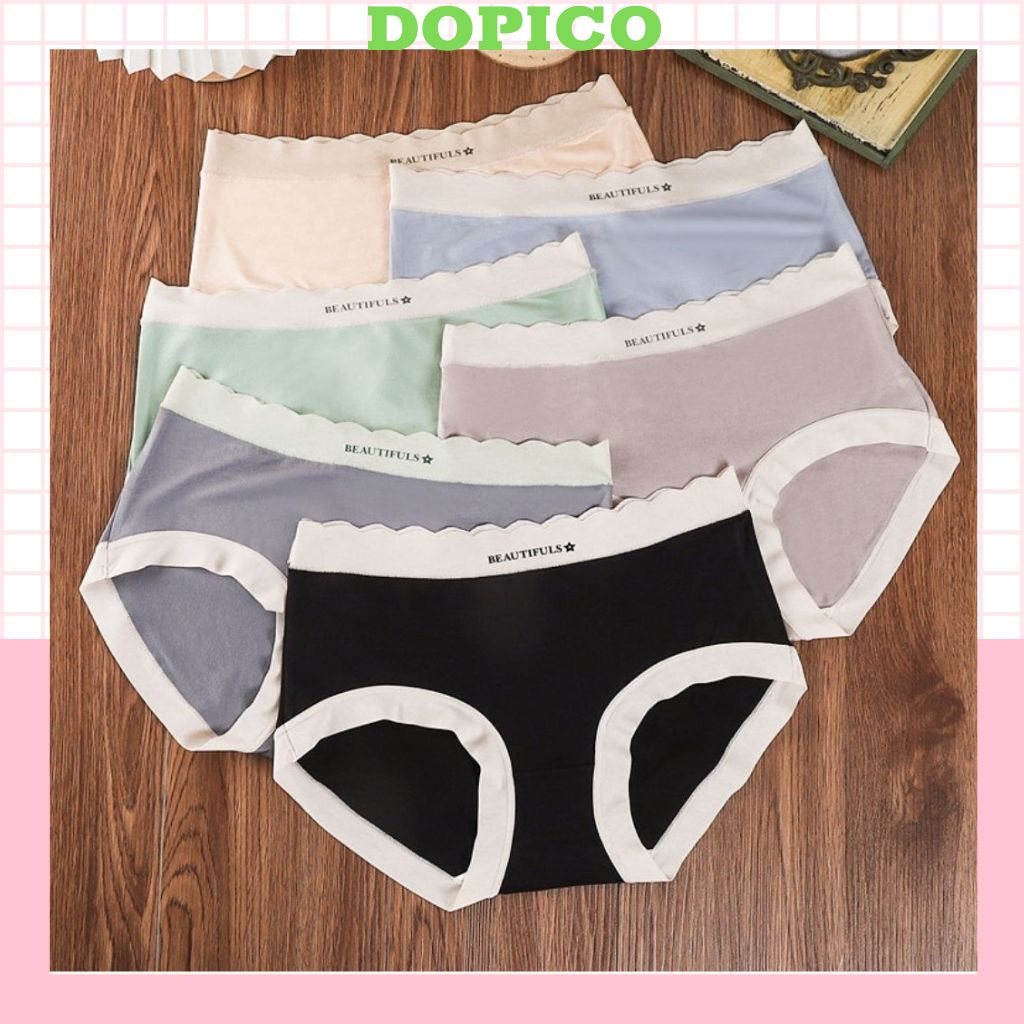 Quần lót nữ cotton cao cấp kháng khuẩn thoáng mát ôm trọn vòng 3 đầy quyến rũ và gợi cảm DOPICO 058