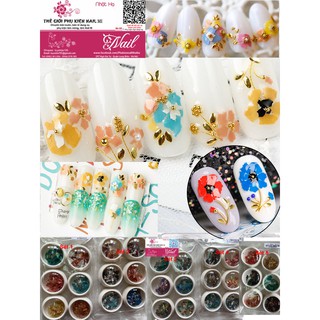 Vụn Socola Độc Đáo và Đẹp Để Bạn Tạo Trang Trí Móng Nail Mới Lạ Theo Phong Cách Nhật - Lẻ 1 Sét