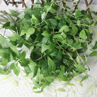 Set 3 nhánh lá cây ông lão nhân tạo trang trí tuyệt đẹp 60cm