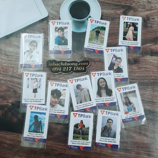 Thẻ nhựa - thẻ vip nhựa -  bảng tên nhân viên -  thẻ nhựa kpop -  thẻ spa - in bạch dương