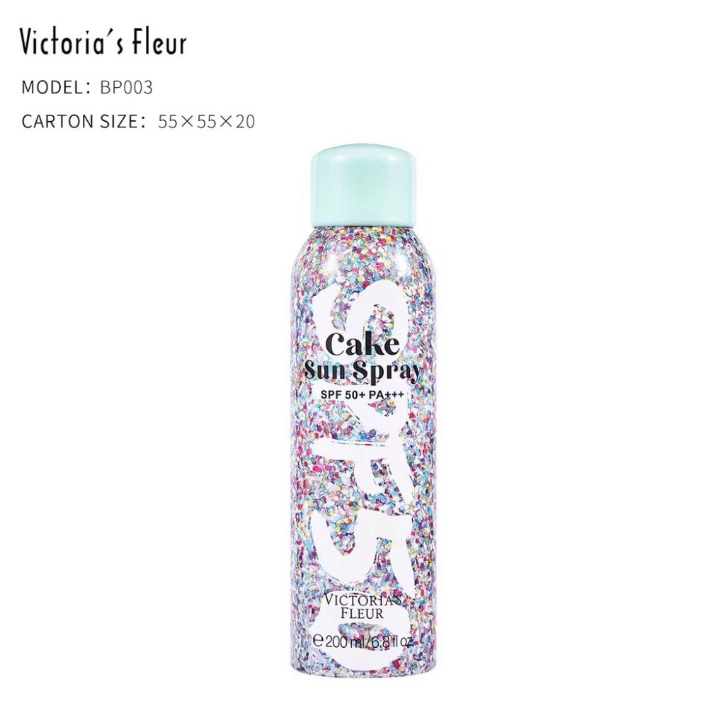 Xịt chống nắng trắng da Victoria 200ml BP0