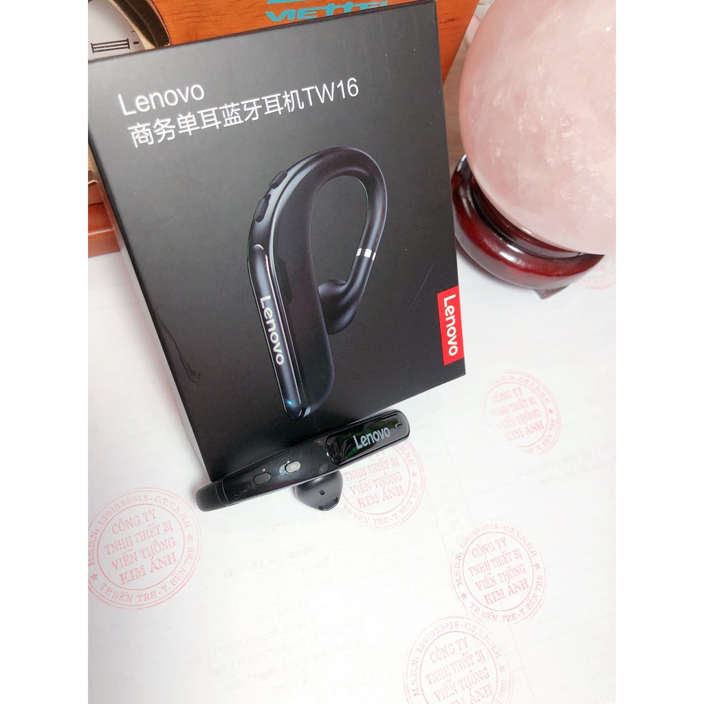 TAI NGHE BLUETOOTH KHÔNG DÂY LENOVO TW16 XOAY 180° - TAI NGHE KHÔNG DÂY THỂ THAO