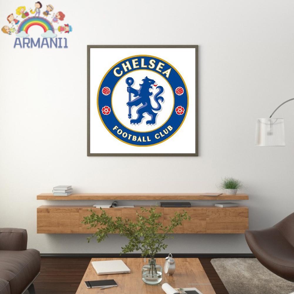 Armani Bộ Dụng Cụ Thêu Tranh Chữ Thập 11ct Diy Hình Logo Chelsea