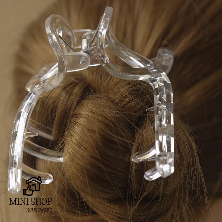 Kẹp Tóc Hàm Cá Mập Trong Suốt Hàn Quốc