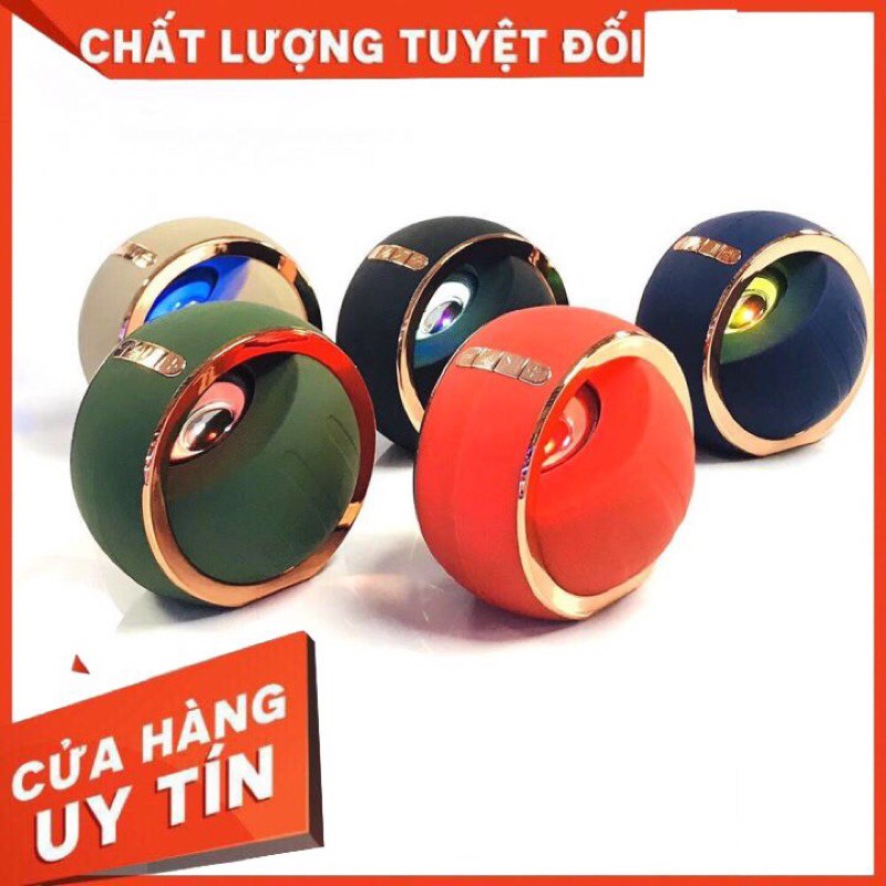 Loa Bluetooth Mini MMS-33 - Kết nối không dây có led nháy-thiết kế độc đáo, Âm thanh siêu ấm