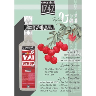 Siro ổi 1747  - 730ml