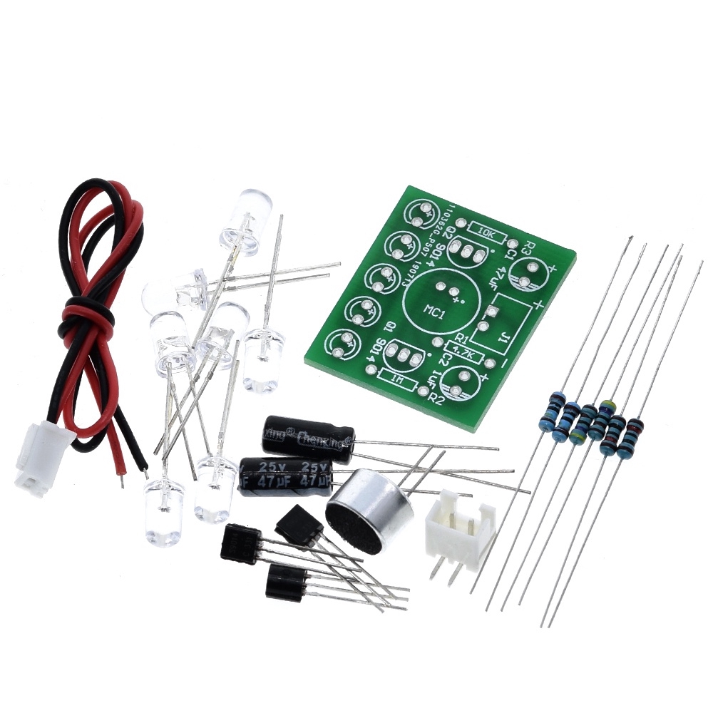 Bộ Bo Mạch Điều Khiển Âm Thanh Điện Tử 3v-5.5v Có Đèn Led | BigBuy360 - bigbuy360.vn