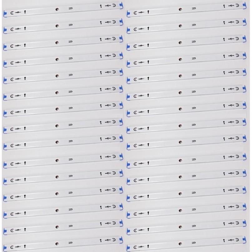 Bộ 30 máng đèn tuýp led 1m2 giá tốt chất lượng cao HL Lighitng