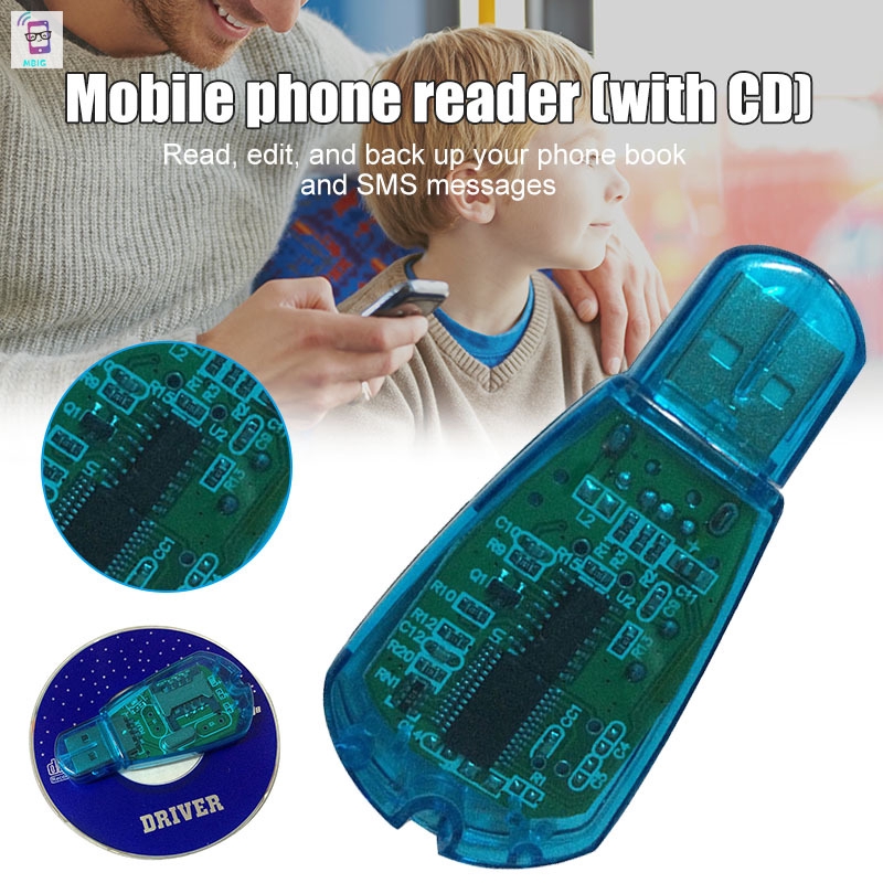 MG Reader USB SIM Card Reader Simcard Writer/Copy/Cloner/Backup GSM CDMA WCDMA Cellphone  @vn