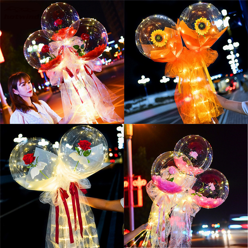 Bong bóng trong suốt cỡ 12 inch dùng trang trí nhà cửa/tiệc cưới tiện dụng