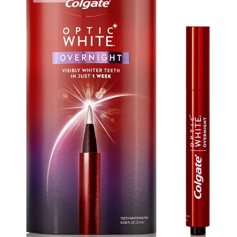 Bút tẩy trắng răng Colgate Optic White Overnight 2,5ml