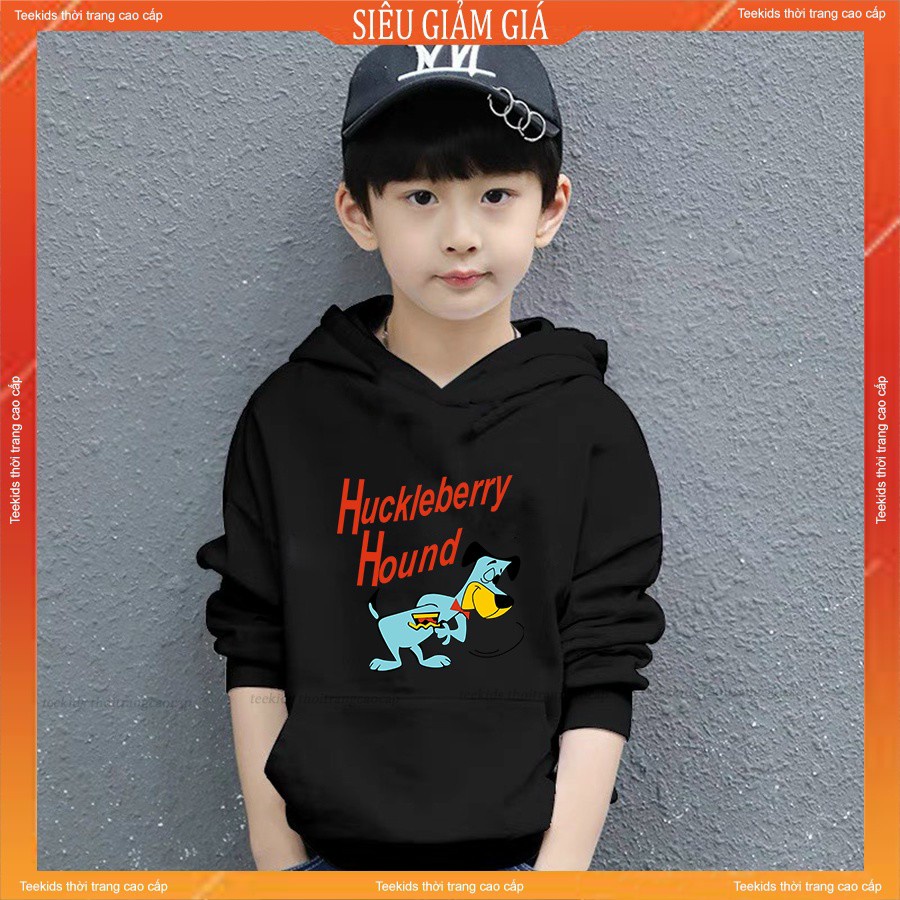 Áo hoodie bé trai,áo hoodie hoạt hình tay dài chú chó, áo hoodie có mũ thu đông bé trai3/4/5/6/7/10 tuổi chất đẹp
