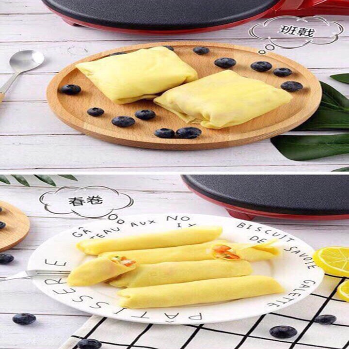 Chảo làm bánh đa năng, bánh tráng, bánh cuộn, bánh pancake, bánh crepe