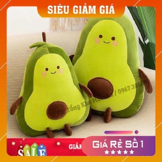 Thú nhồi bông gấu bông gối ôm trái bơ