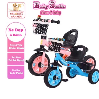 Xe đạp 3 bánh cho bé,xe đạp tập đi cho bé từ 2 tuổi đến 5 tuổi