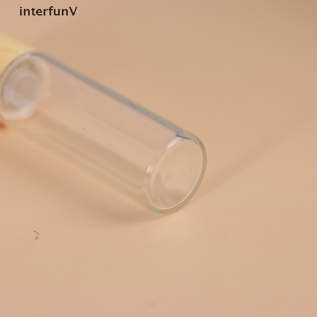 Chai Thủy Tinh Rỗng Đựng Nước Hoa 1 / 2 / 3 / 5Ml Có Thể Cuộn Lại