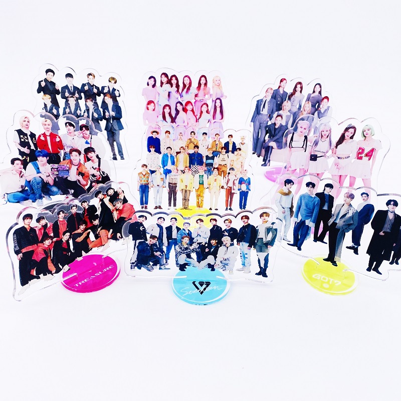 Bảng Tên Nhóm Nhạc Kpop BLACKPINK NCT GOT7 TWICE EXO TREASURE Stray Kids