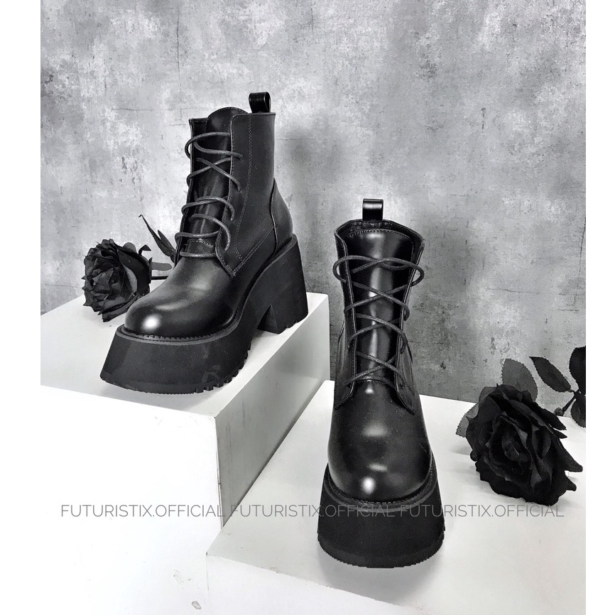 Giày bốt nữ Đế Cao Sút Phát Chết Luôn, sang chảnh nữ tính Futuristix - G065 | BigBuy360 - bigbuy360.vn