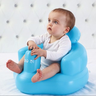 Ghế hơi tập ngồi cho bé, ghế đệm hơi tựa lưng cho bé