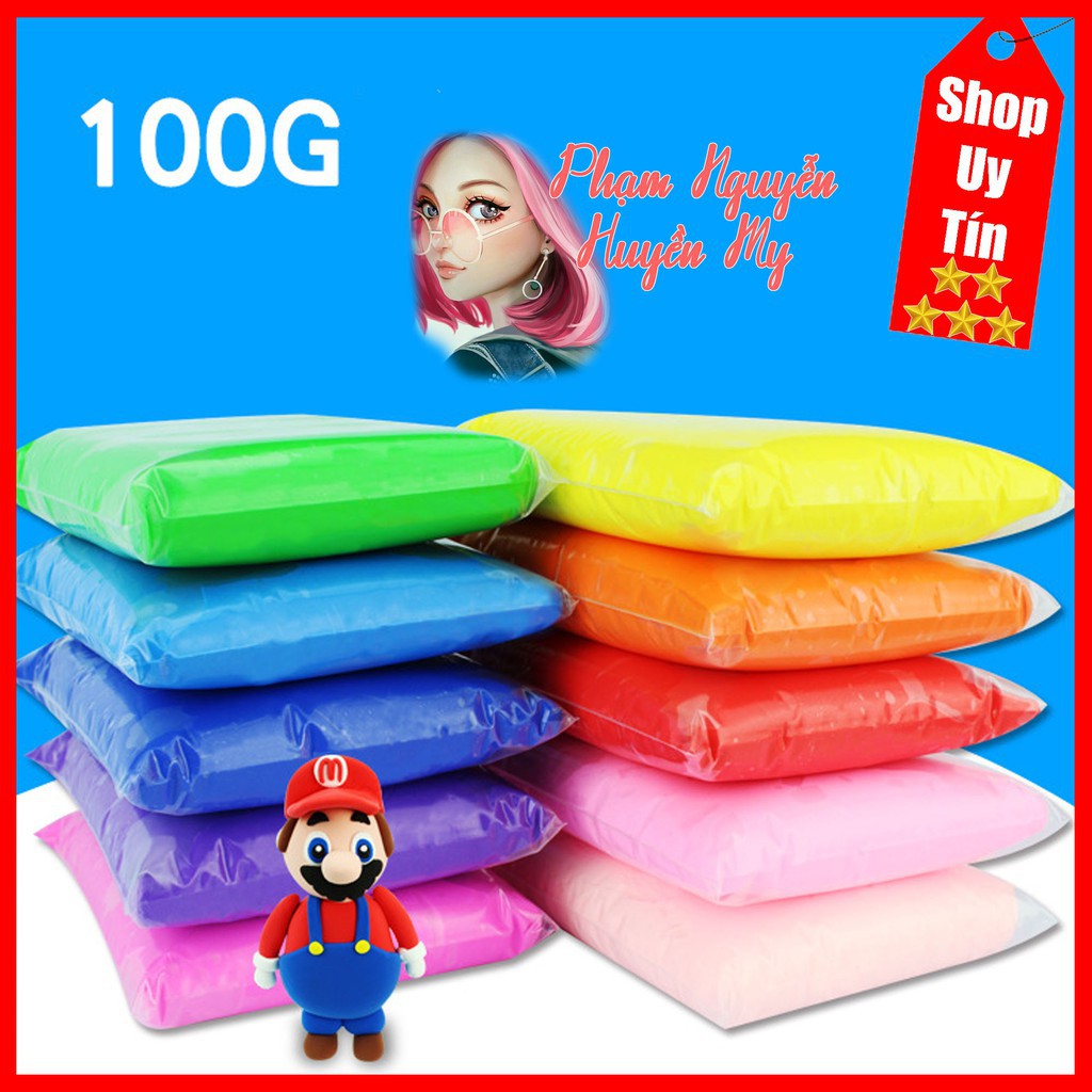 100G ĐẤT SÉT NHẬT - LÀM BUTTER SLIME, SLIME BƠ  mã M2045