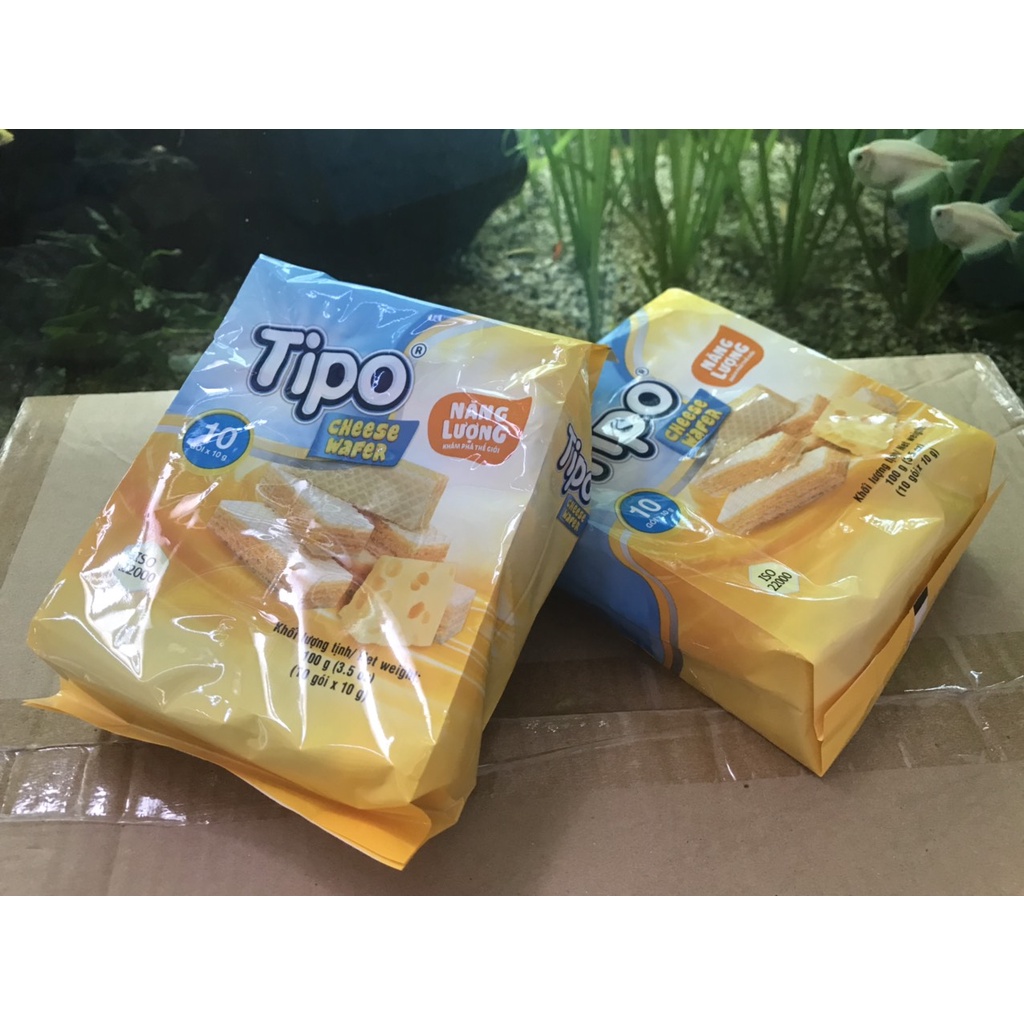 Bánh Xốp Phô Mai Tipo Cheese Wafer (Túi 100g)