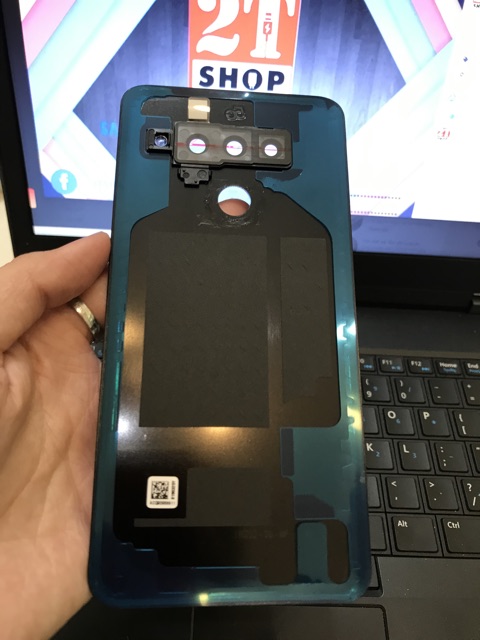 KÍNH LƯNG LG V50 THINQ ZIN CHUẨN, CÓ LOGO 5G