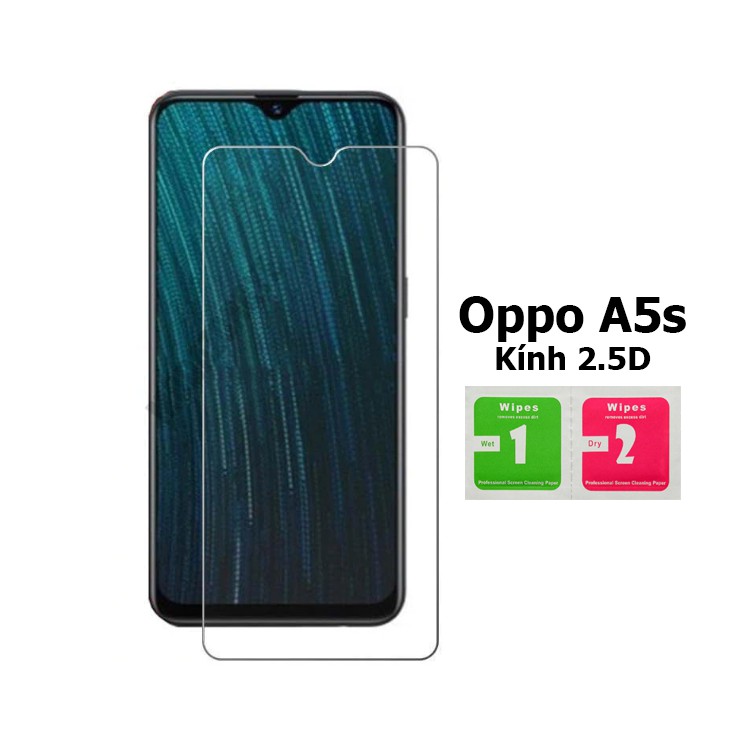 Bộ ốp lưng chống sốc kính cường lực Oppo A5s