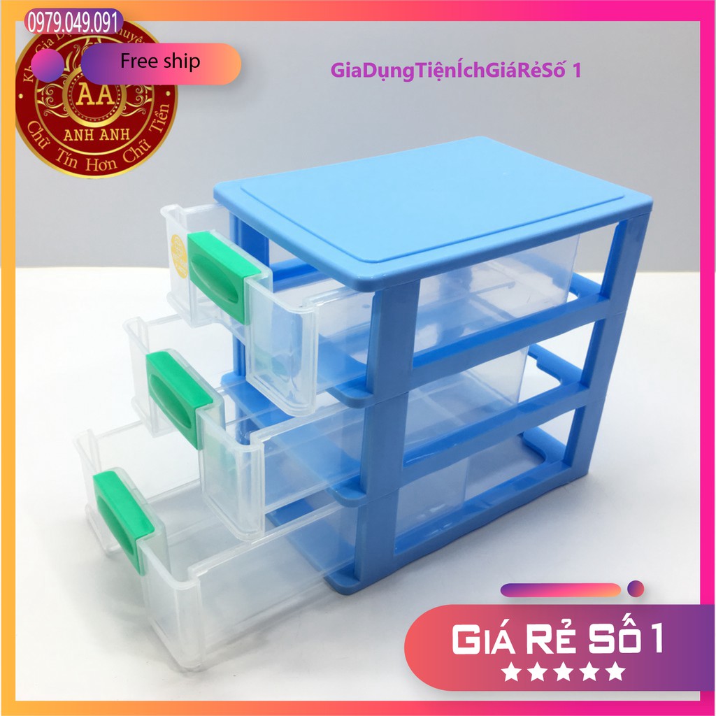 TỦ NHỰA VIỆT NHIỆT 3 TẦNG, 4 TẦNG MINI Siêu Rẻ.