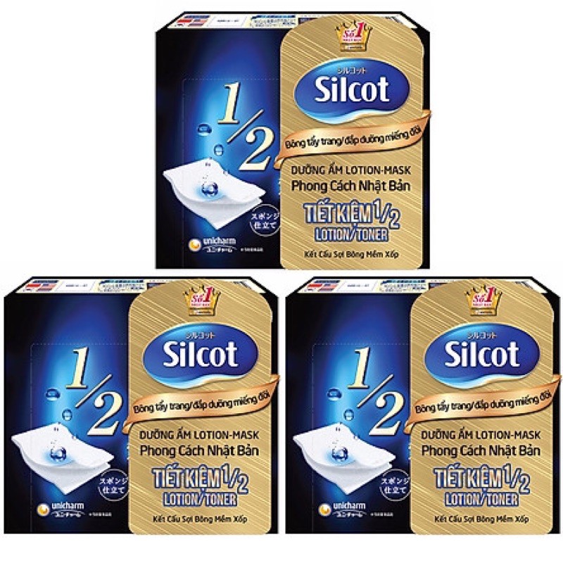 ☘Thùng 30 hộp Bông trang điểm SILCOT
