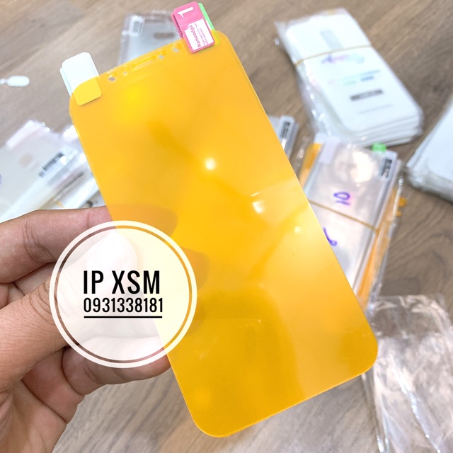 DÁN DẺO PPF IPHONE XSM - mặt trước