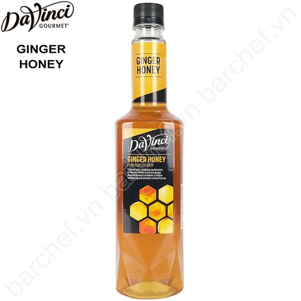 Siro DaVinci Gourmet Gừng Mật Ong 750ml