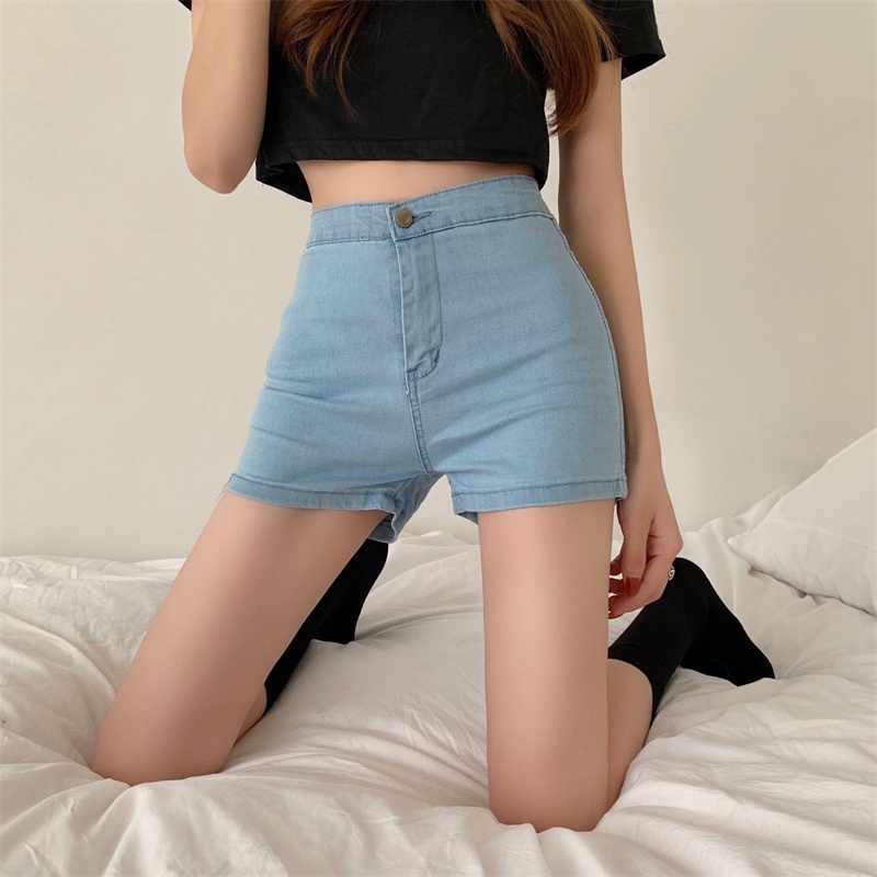 Quần Short Nữ Lưng Cao Plus Size