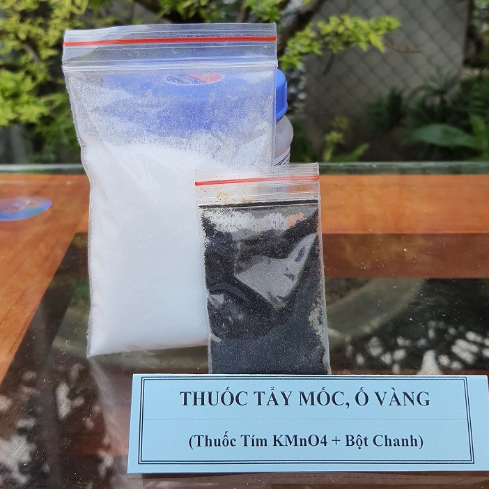 Thuốc Tẩy Mốc, Ố Vàng Quần Áo, Thuốc Tím (KMnO4), Bột Chanh, Giữ Màu, Phương Pháp Dân Gian Hiệu Quả