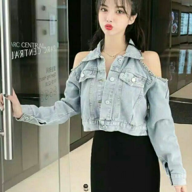 Áo Khoác Denim Thời Trang Cho Nữ Jaket2017