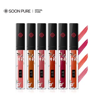 Bộ 6 Son Kem SOON PURE Không Thấm Nước Lâu Trôi Cho Sinh Viên 4g