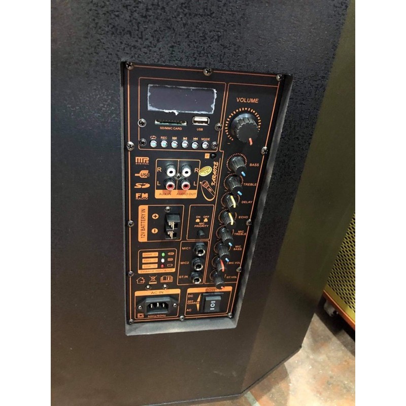 LOA KÉO KARAOKE SDY-115 Bass 40,DÒNG LOA KÉO KARAOKE Loa di động HÁT CỰC ĐÃ