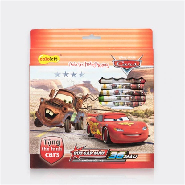 SÁP MÀU CR-C032 TL 36 MÀU - SÁCH VPP QUỐC HUY