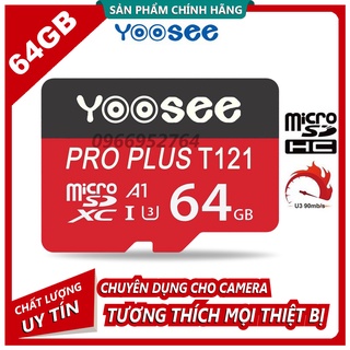 Thẻ Nhớ YooSee 64GB Cao Cấp Tốc Độ Cao Tự Xóa Ghi Đè